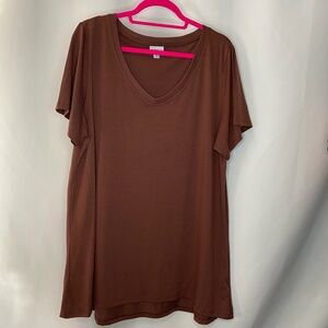 Brown Christy Tunic,  2XL